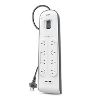 BELKIN 2.4 Amp USB Charging 8 - outlet Surge Protection Strip