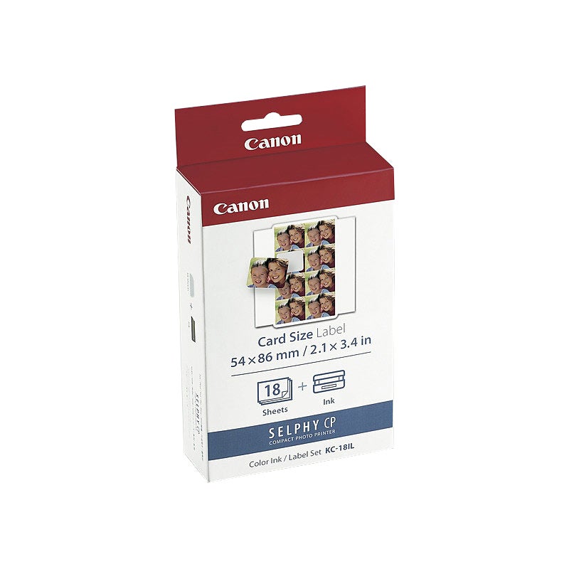 CANON KC18IL Ink & Label Pack of