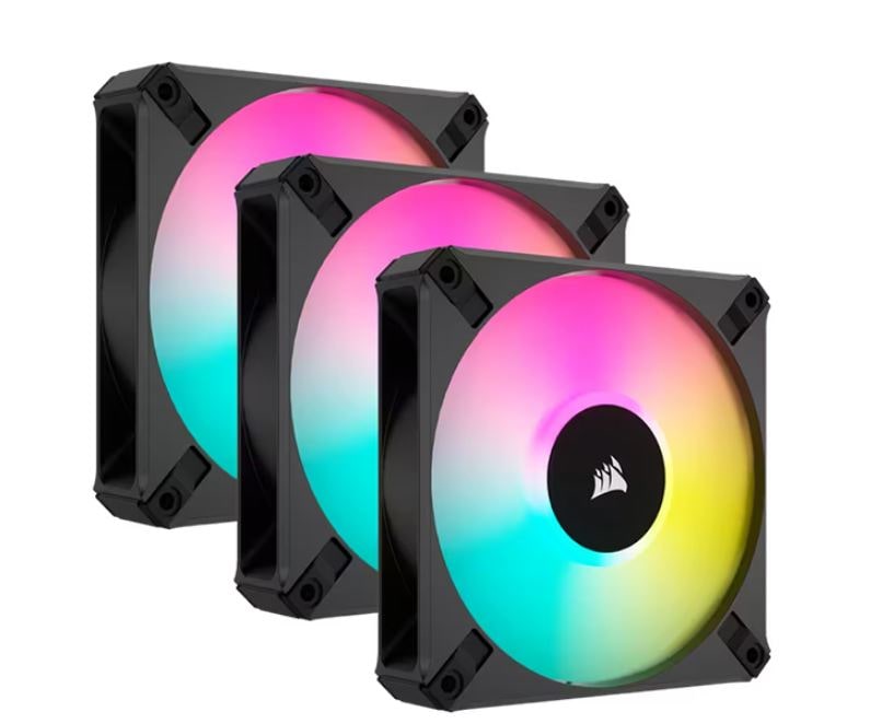 Buy CORSAIR AR120, 120mm ICUE ARGB Fan, ARGB-compatible, Triple Pack ...