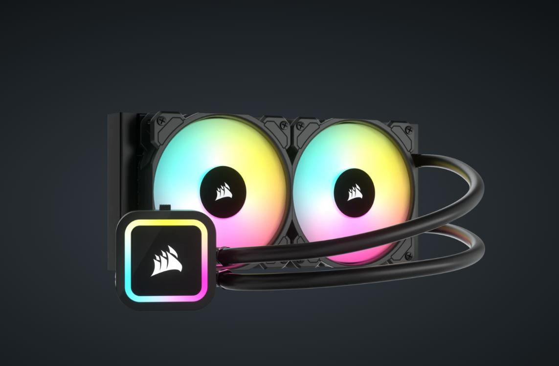 Buy CORSAIR H100x Elite - 240mm Radiator, Dual 120mm PWM Fans, Liquid ...