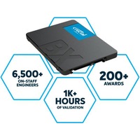 Micron Crucial BX500 2TB 2.5' SATA3 6Gb/s SSD - 3D NAND 540/500MB/s 7mm 1.5 mil MTBF Acronis True Image Solid State Drive
