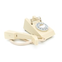 GPO TRIM PHONE PUSH BUTTON - IVORY