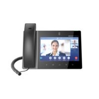 GRANDSTREAM GXV3380 16 Line Android IP Phone, 16 SIP Accounts, 1280 x 800 Colour Touch Screen, 2MB Camera, Built In Bluetooth+WiFi, Powerable Via POE