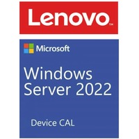 LENOVO Microsoft Windows Server 2022 CAL 5 User ST50 / ST250 / SR250 / ST550 / SR530 / SR550 / SR650 / SR630