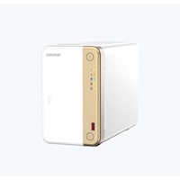 QNAP TS-262 2 Bay Multimedia NAS Intel Celeron N4505 Dual Core 2.9GHz 4GB 2.5Gbe 2x 3.52.5' SATA 2x M.2 2280 Nvme Expansion