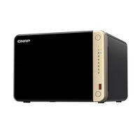 QNAP TS-664-4G 6 Bay Intel Celeron N5095 4-core 8GB DDR4 2xSlot 2xM.2 2x2.5GbE WOL 2xUSB3.2 1xHDMI2.0 Hot-swappable r