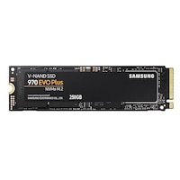 SAMSUNG 970 EVO PLUS M.2 250GB MLC V-NAND 3-bit NVME MLC 3,500MB/s 2,300MB/s, 370K/500K IOPS, 150TBW 970