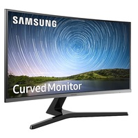 SAMSUNG R500 27' 60Hz FHD FreeSync Curved Gaming Monitor 1920x1080 4ms 16.7M 1800R Tilt VESA D-Sub HDMI Bezeless Game Mode Eye Save Mode Flicker Free