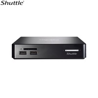 SHUTTLE NS02A XPC Nano 0.57L NUC - RK3368 Octa Core, 2GB RAM, 16GB eMMC, 1x 2.5' Bay, 1x 10/100 LAN, WL-N + BT4.0, VESA, Android 5.1.1