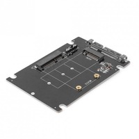 SIMPLECOM SA207 mSATA + M.2 NGFF to SATA 2 In 1 Combo Adapter