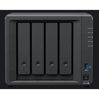 SYNOLOGY DS423+ 4-Bay 3.5' Diskless, Intel Celeron 4-core, 2xGbE NAS (SMB) - 2GB RAM - 3 Year Warranty