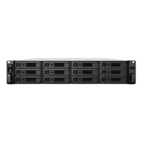 Synology RackStation RS3621XS+ 12-Bay 3.5" Diskless 4xGbE NAS ,Intel Xeon D-1541,2.1GHz, 8GB DDR4 RAM, 2xUSB3.2, Synology Compatible drives only.