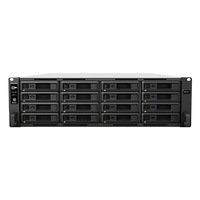 Synology RackStation RS4021xs+ 16-Bay 3.5" Diskless 4xGbE 2x10GbERJ45 3U Rack,Intel Xeon D-1541 8core,16GB DDR4, Synology Compatible drives only.