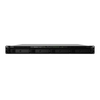 Synology RackStation RS822+ 4-Bay 3.5" Diskless 4xGbE NAS (1U Rack), AMD Ryzen V1500B quad-core, 2GB RAM, 2xUSB3.2, 1 Expansion Port, 3 Year