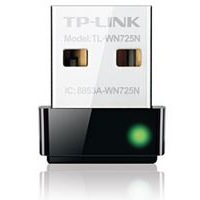 TP-Link TL-WN725N N150 Nano Wireless N USB Adapter 2.4GHz 150Mbps 1xUSB2 802.11bgn Internal Antenna miniature design for Notebook Laptop