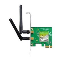 TP-LINK TL-WN881ND N300 Wireless N PCI Express Adapter 2.4GHz 300Mbps 802.11bgn 2x2dBi Detachable Omni Antennas MIMO with Low Profile Bracket