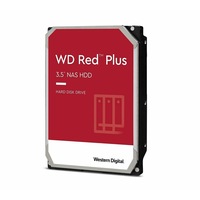 WESTERN DIGITAL Western Digital WD Red Plus 12TB 3.5' NAS HDD SATA3 5400RPM 256MB Cache 24x7 NASware 3.0 CMR Tech 3yrs wty