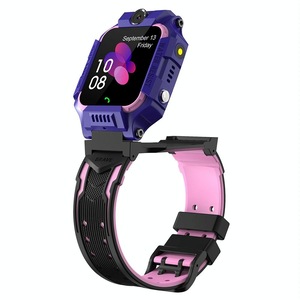 1.44 Inch 360 Degree Rotating Positioning Camera Smart Waterproof Children Calling Watch Purple Smart Watches