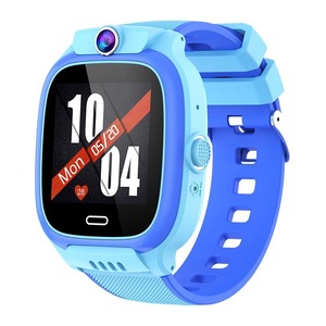 1.44 Inch 4G Video Call Waterproof Smart Children Phone Watch With Sos Function Blue Smart Watches