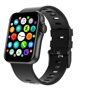 1.6 Inch Waterproof Smart Watch With Ips Colour Screen Sport Sleep Heart Rate Monitoring Black Smart Watches