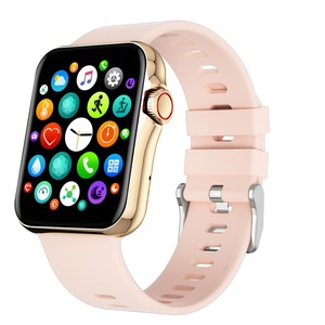 1.6 Inch Waterproof Smart Watch With Ips Colour Screen Sport Sleep Heart Rate Monitoring Gold Smart Watches