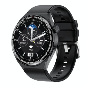 1.60 Inch Black Dial Silicone Band Ip68 Waterproof Smart Watch Support Bluetooth Call Black Smart Watches