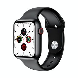 1.75 Inch Ips Smart Watch Waterproof Temp / Heart Bp Sleep Monitoring Black Smart Watches