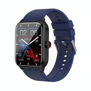 1.91 Inch Ip67 Waterproof Silicone Band Smart Watch Support Ecg / Non Invasive Blood Glucose Measurement Blue Smart Watches