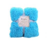 160Cm X 130Cm Soft Fluffy Shaggy Warm Blanket Bedspread Throw Blankets