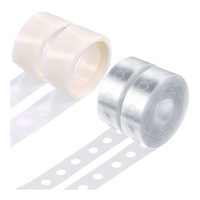 2 Rolls 5M Balloon Arch Garland Decorating Strip Adhesive Tape Dot Sticker Balloons