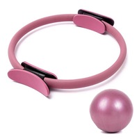 2Pcs Or 5Pcs Yoga Kit Pilates Ring 25Cm Gym Ball Resistance Band Stretching Belt Other Strength Training