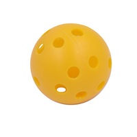 35Pcs 41Mm Golf Training Balls Plastic Airflow Hollow With Hole Outdoor Practice Accessories Golf Balls
