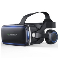3D Vr Headset Virtual Reality Glasses Black Smartphone Vr Headsets