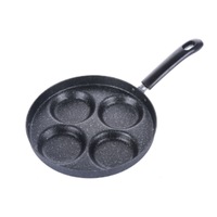 Aluminum 4 Cup Egg Frying Pan Non Stick Cooker Frying & Grill Pans