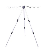 Aluminum Alloy Telescopic Fishing Rod Stand 01 Rod Rests & Holders
