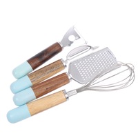 Aqua Dipped Kitchen Utensils Handle Cooking Baking Tools Cooking Utensils