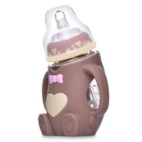 Baby Bear Glass Bottle Baby Bottles
