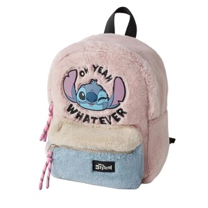 Disney Cartoon Stitch New Kids Backpack Mini Schoolbag Girls And Boys Cute Shoulder Bag Backpacks & Bags