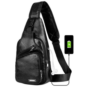 Casual Men's Business Nylon Canvas Chest Shoulder Messenger Fashion Outdoor Bag Bags