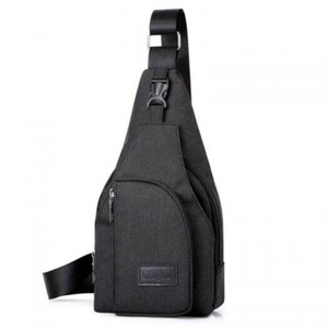Hod Health And Home Men's Chest Bag One Shoulder Sports Black Bags