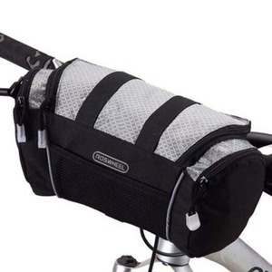 Hod Health And Home Multi Use 5L Bicycle Handlebar Bag Sling Pack Bike Front Tube Pocket For Camping Hiking Cycling Gray Bags & Panniers