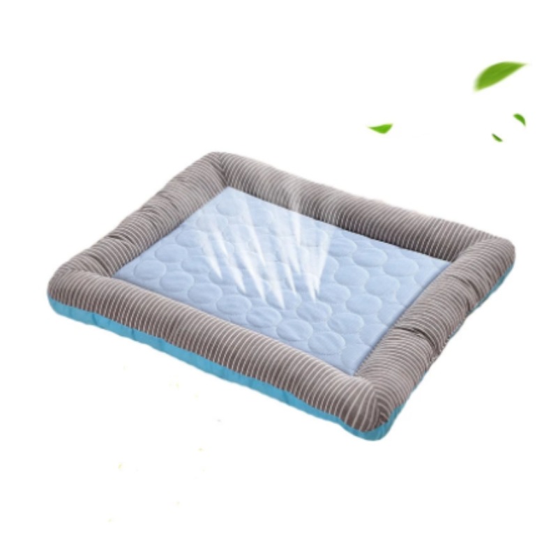 Buy Blue Cooling Summer Pad Mat For Dogs Cat Soft Summer Pet Bed MyDeal