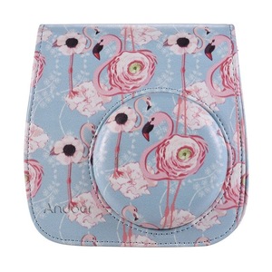 Hod Health And Home Camera Case Bag With Strap For Fujifilm Instax Mini 9 8 8S Flamingo 2 Camera Cases Bags & Covers