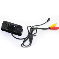 Car Accessories 3 In 1 Reversing Kit Smart Rearview Detector Sensor Camera Video Parking Backup View Sensors Buzzer Alarm Rear View Monitors/Cams & Ki