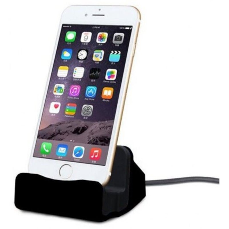 Buy Charging Station Charger Dock For Iphone 8 Plus X 7 Plus7 6S Black ...