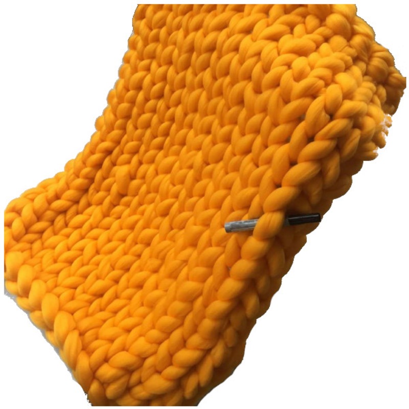 Buy Super Warm Chunky Weave Knitted Blanket MyDeal
