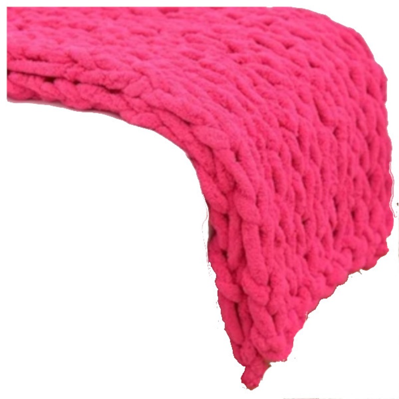 Buy Super Warm Chunky Weave Knitted Blanket MyDeal