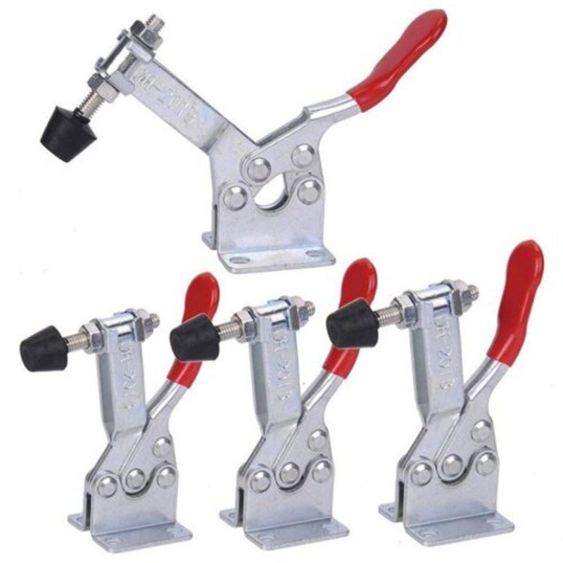 Clamps & Vices Gh 201B Hand Tool Toggle Clamp Horizontal Quick Release 4Pcs