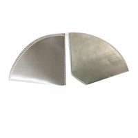 Coffee Filters Reusable Stainless Steel Maker Cone Shaped Trapezoid Coffee Tea & Espresso Parts