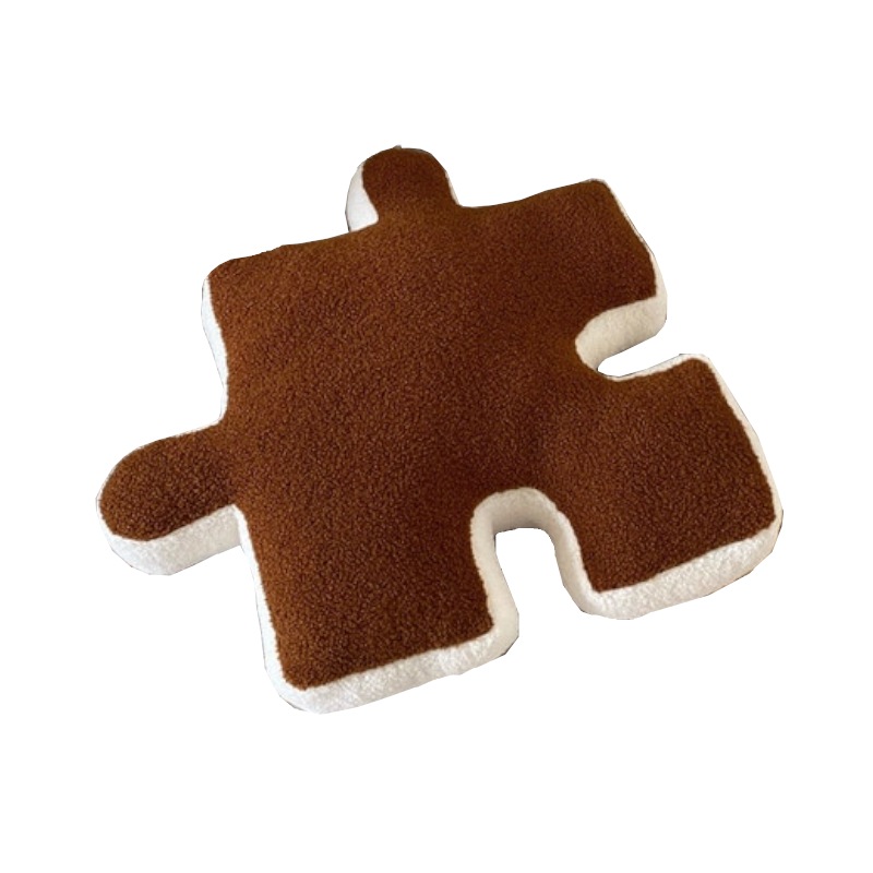 Buy Colourful Jigsaw Puzzle Piece Novelty Soft Cushions Home Decor MyDeal